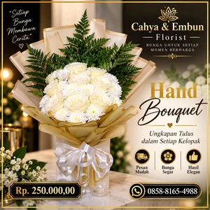 Toko Bunga Bogor Rumah Duka Sinar Kasih - Hand Bouquet
