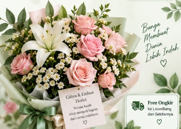 Rangkaian Bunga Segar Cahya & Embun Florist